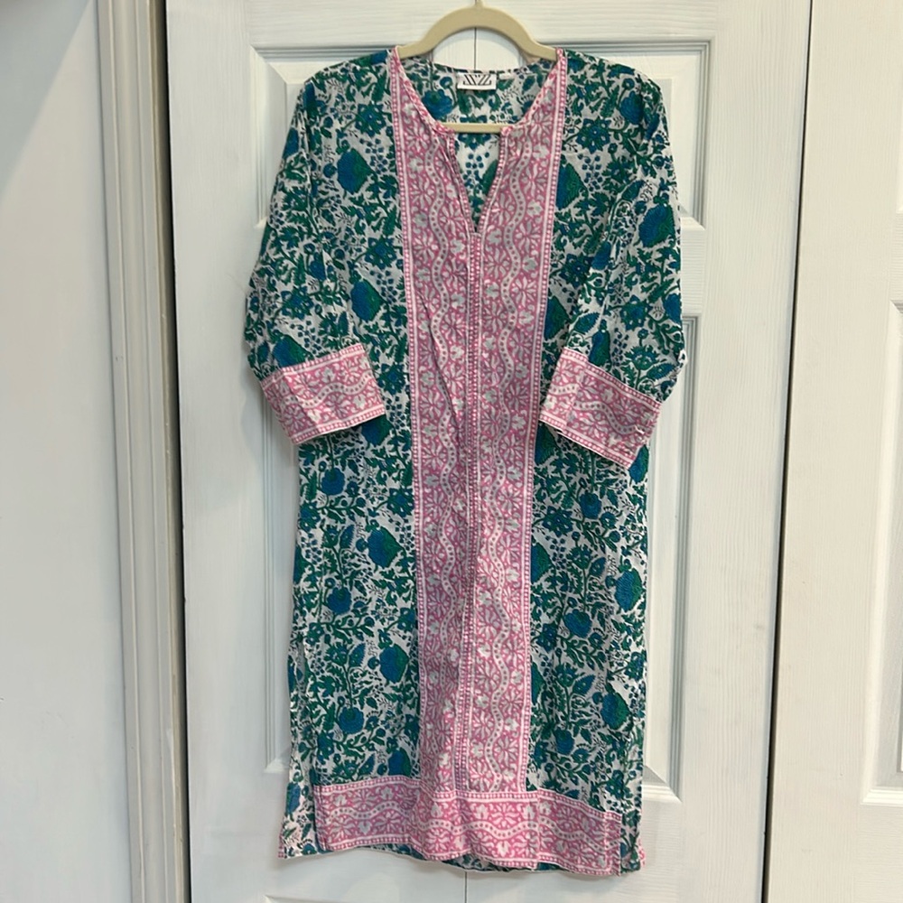 Sz Blockprints swim coverup size small
